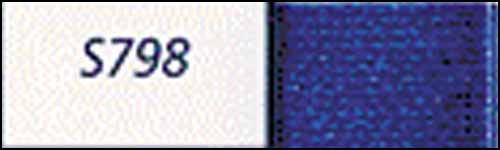 Satin Floss. S798 Cornflower Blue - Click Image to Close